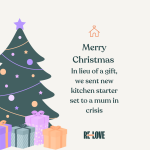 This Christmas, send a mum in crisis a new Kitchen Starter Kit
